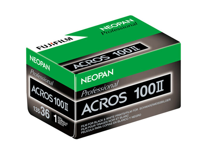 Fuji Neopan Acros 100 II 135-36 fekete-fehr negatv film
